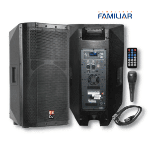 CAJA-AMPLIFICADA-ENGLAND-SOUND-ES-POWERMAX-15-DJ-PRO-CON-MICROFONO.