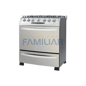 COCINA HACEB OREGANO 76-VF ACERO INOX GRILL ELEC 6Q 30"