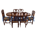 JUEGO DE COMEDOR ORTIZ ECONOMICO C6 SILLAS.