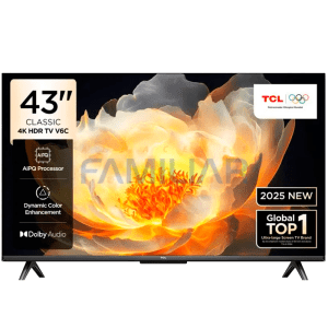 TELEVISOR TCL LED 4K 43V6C GOOGLE TV
