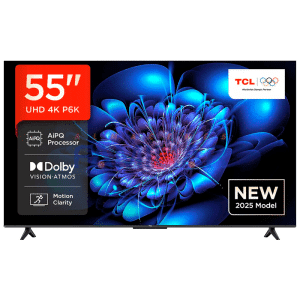 TELEVISOR TCL LED 4K 55P6K GOOGLE TV