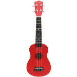 GUITARRA UKELELE ENGLAND LEGENDS SOPRANO EL-UKS 03 ROJO