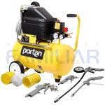 COMPRESOR PORTEN PCO-0224XK (2HP/24LTS) C/ACCESORIOS
