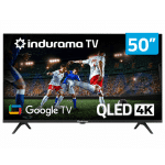 TELEVISOR INDURAMA QLED 4K UHD 50TIKJ1UHDQLED GOOGLE TV 5.0