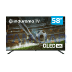 TELEVISOR INDURAMA QLED 4K 58TIKN3UHDQLED GOOGLE TV 5.0